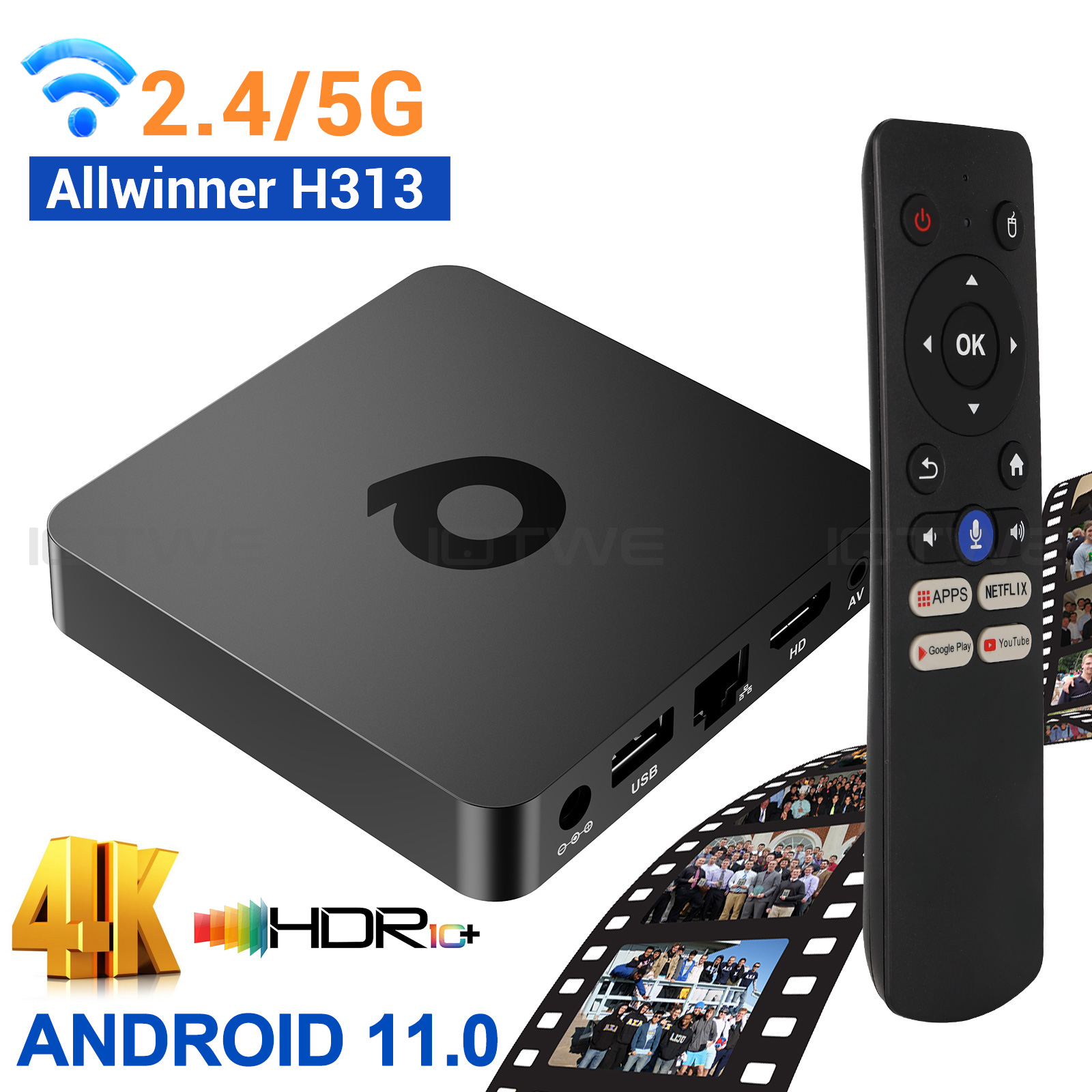 IOTWE T95Q 8K Mendukung Androi - Radxa Rock 5B 16Gb ulasan dan harga