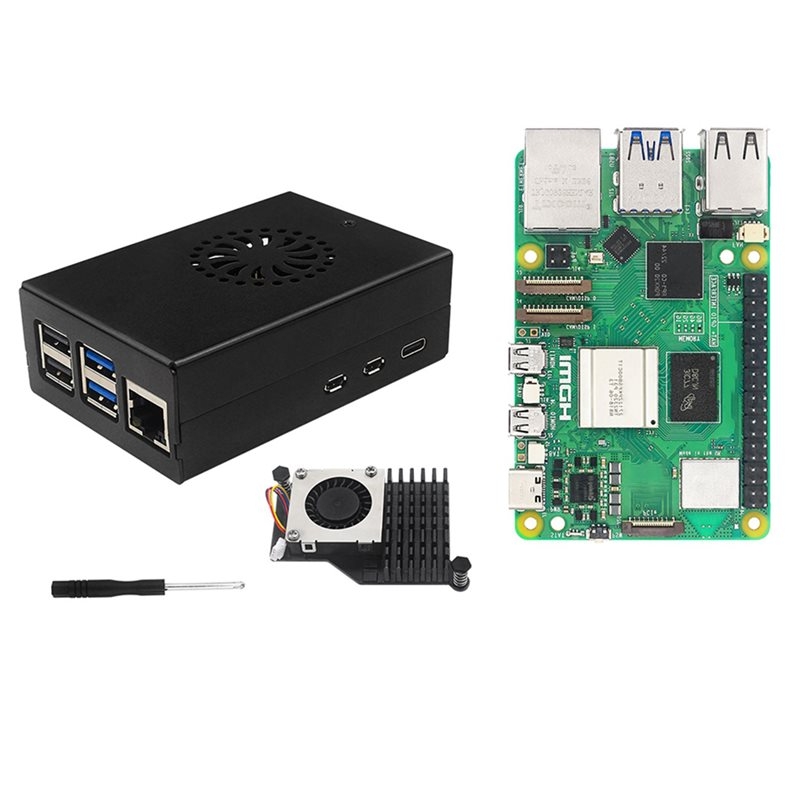 T23C untuk Kit Pemula Irasptek - Raspberry Pi 5 8Gb Kit ulasan dan harga